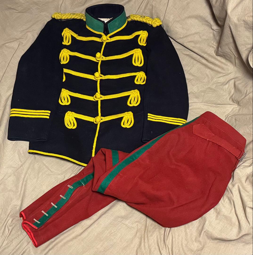 官給品 騎兵第五聯隊上等兵 肋骨服(明治十九年制定)