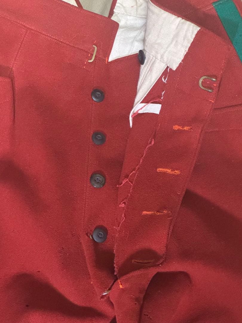 官給品 騎兵第五聯隊上等兵 肋骨服(明治十九年制定)