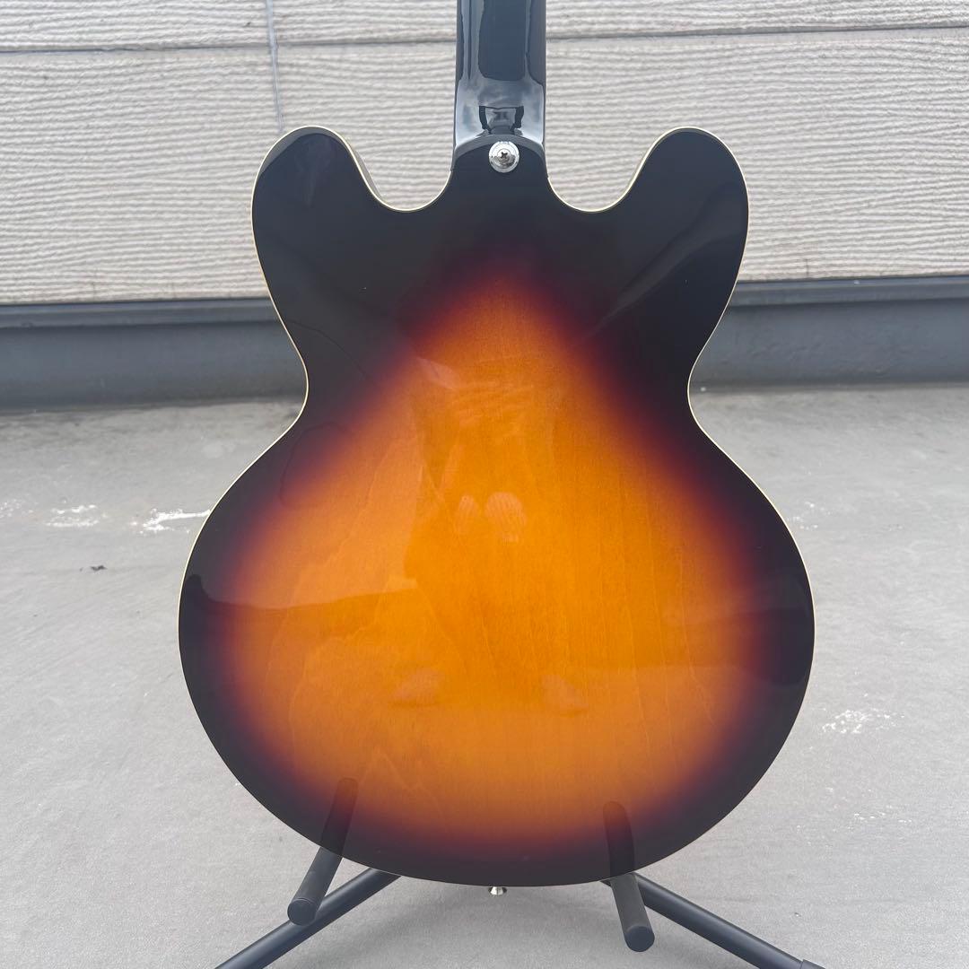 Epiphone dot VS セミアコ エピフォン ドット エレキギター