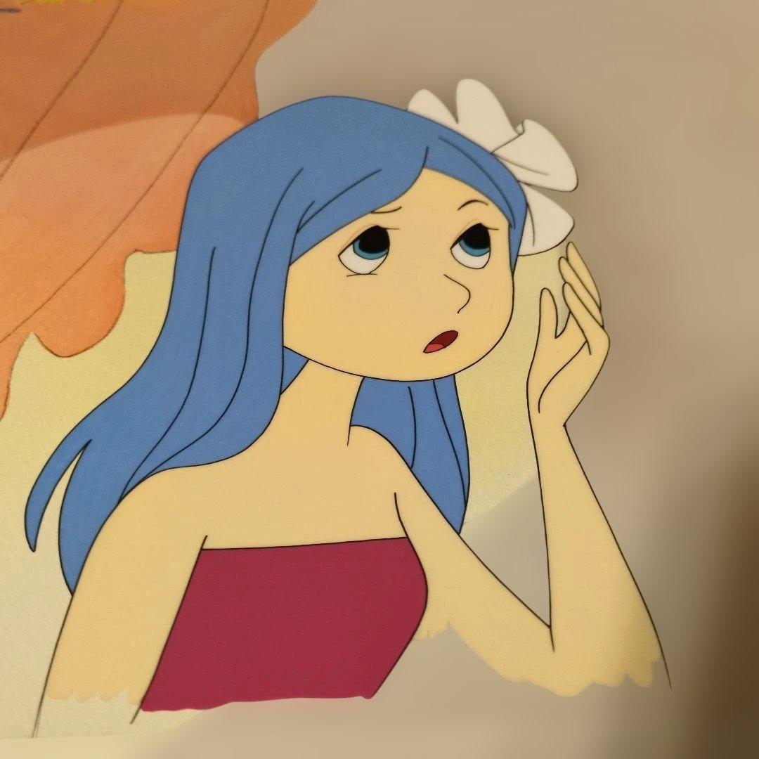 アンデルセン物語 『人魚姫』セル画 昭和レトロ