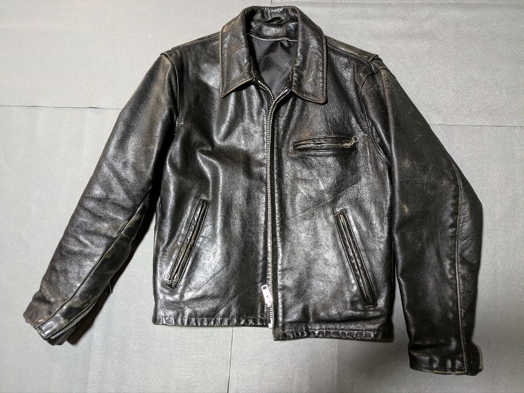 Schott　ライダース　シングル 38