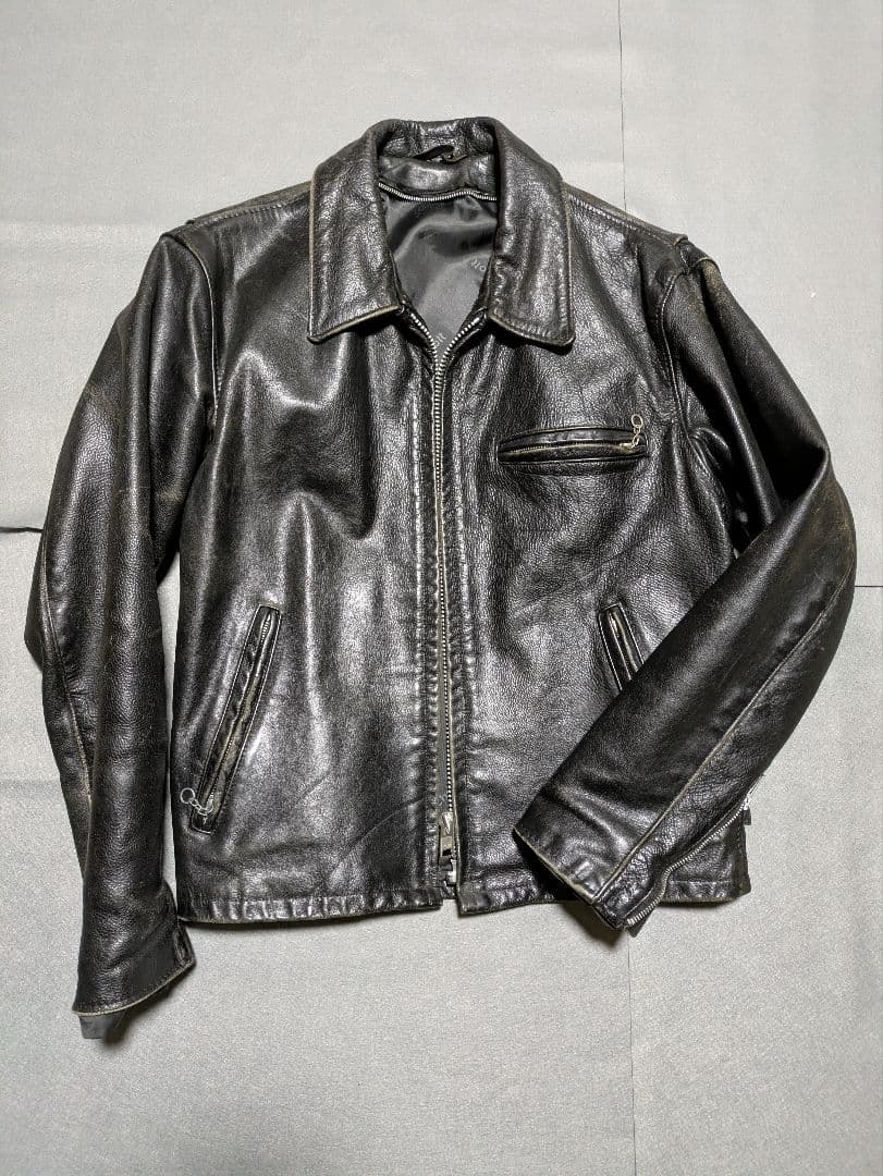 Schott　ライダース　シングル 38