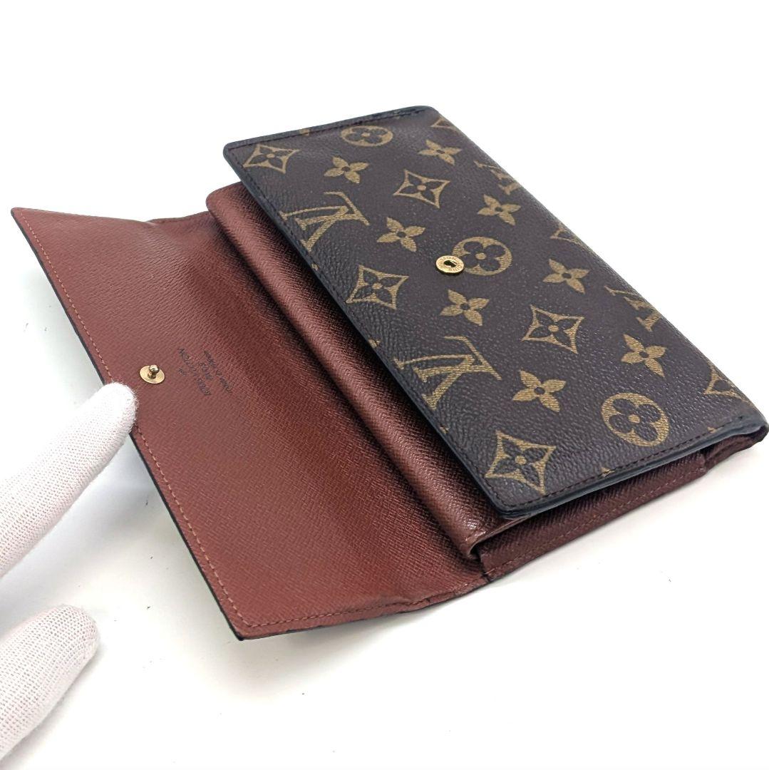 ルイヴィトン モノグラム インターナショナル 三つ折り長財布 B23