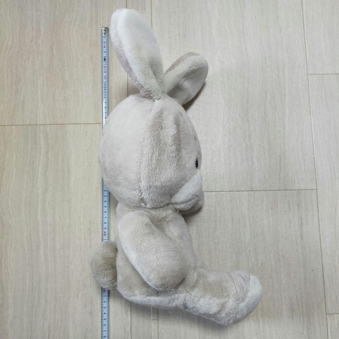 ぬいぐるみ　大　うさぎ　グレー　吉徳　昭和　レトロ　平成