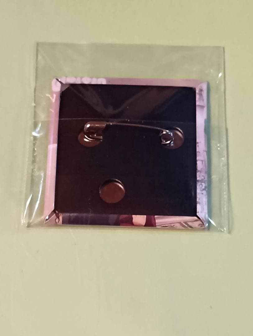 鬼滅の刃 冨岡義勇 ダイニング 新店舗記念イラスト 缶バッジ スクエア缶バッジ