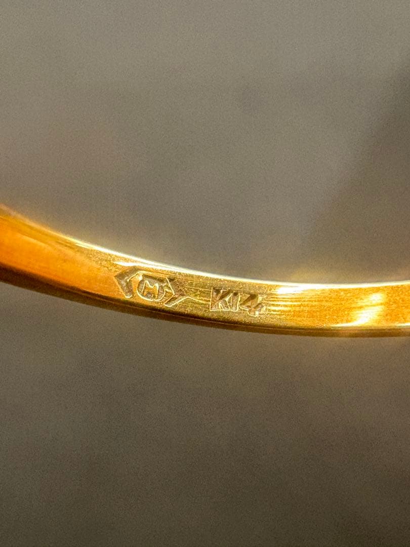 ミキモトMIKIMOTO 14金　真珠リング