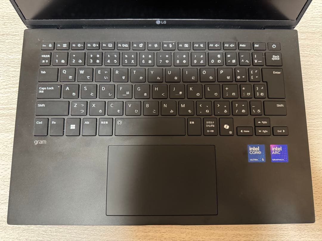 LG gram 14 超軽量1.1kg 16GB Ultra 5 225H