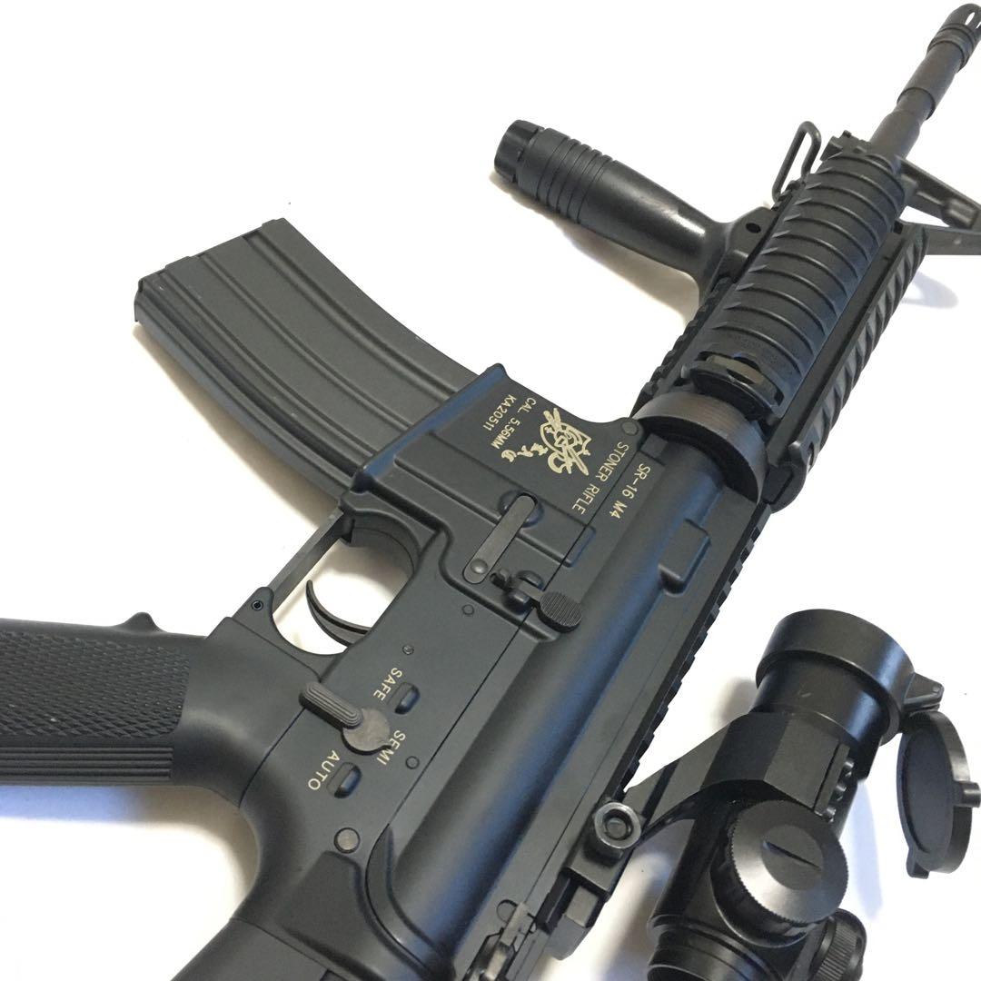 【超美品!!】 東京マルイ 電動ガン M4 SR16 サバゲーセット!!
