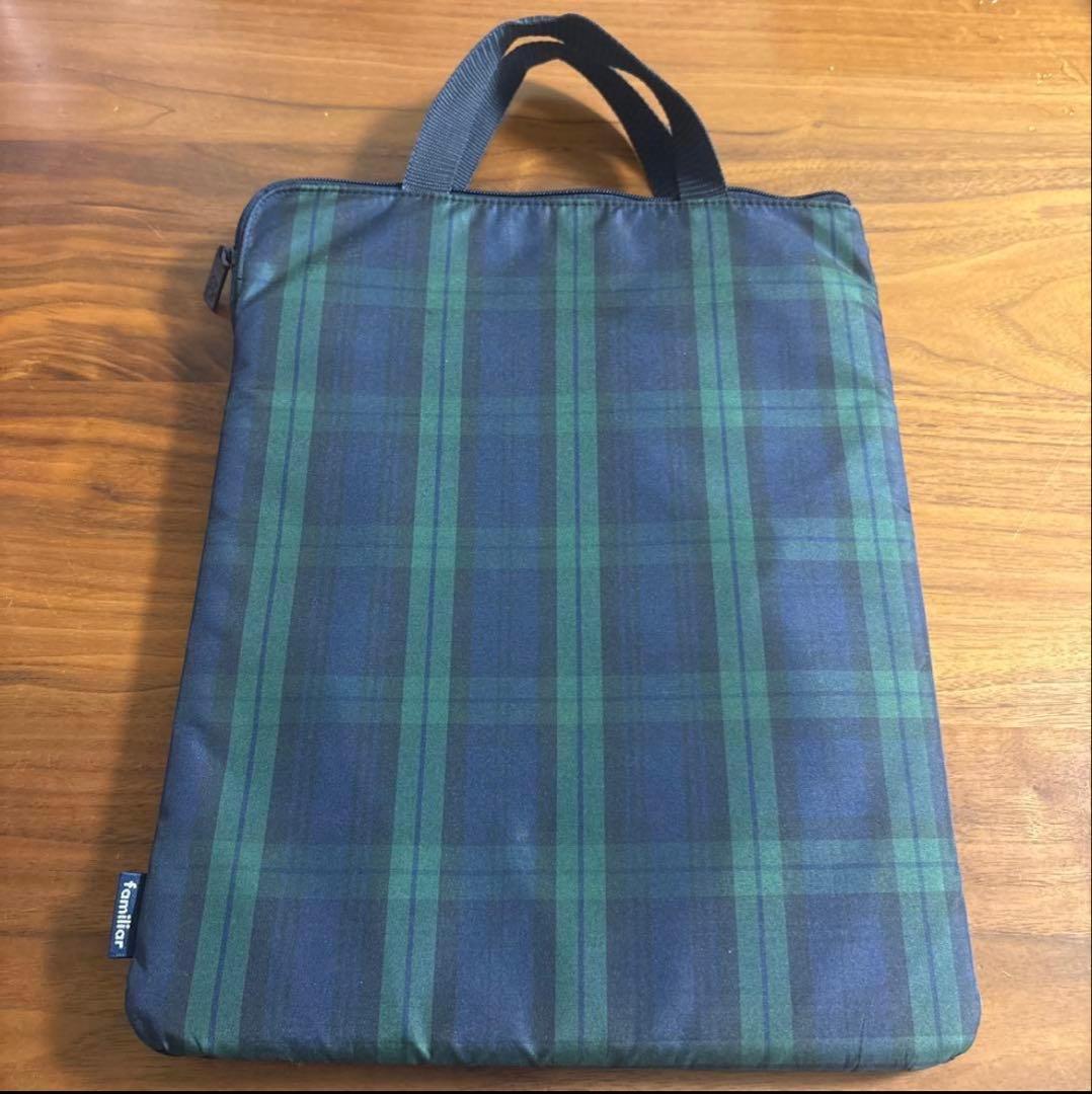 familiar ファミリア　ブラックウォッチ タブレット　PC ケース