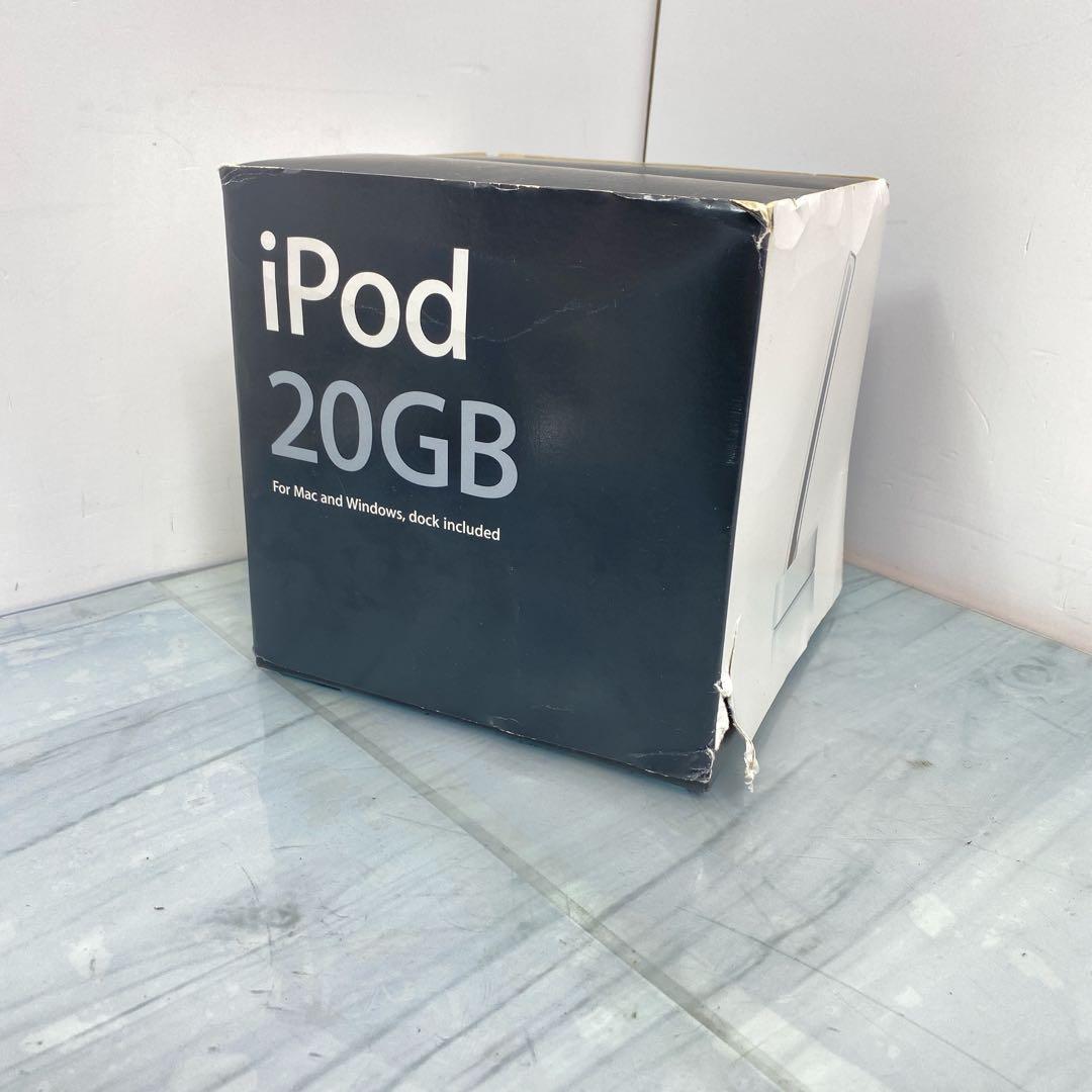 希少　Apple iPod第3世代 20GB 付属品あり