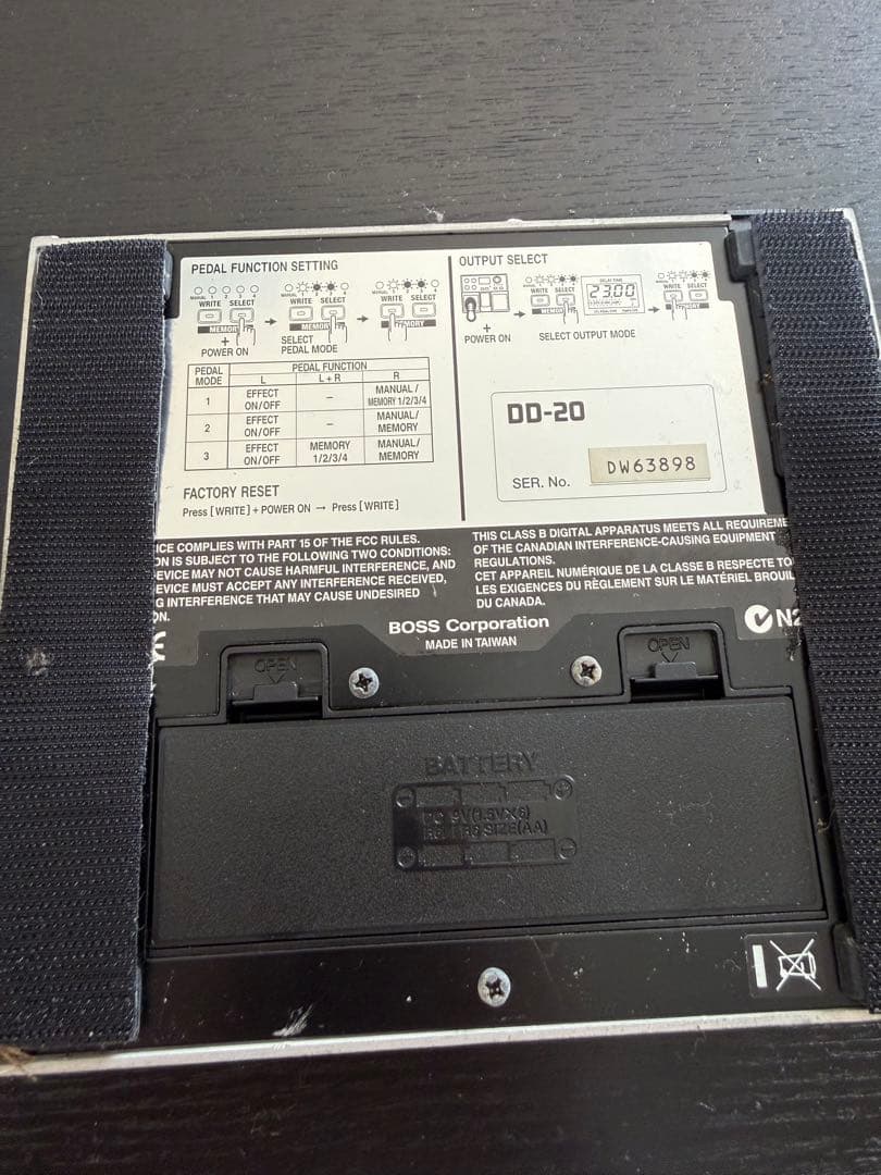 BOSS DD-20 デジタルディレイ