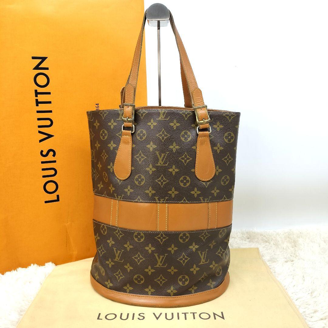 正規品 美品 ルイヴィトン バケットGM USA限定 トートバッグ T42236
