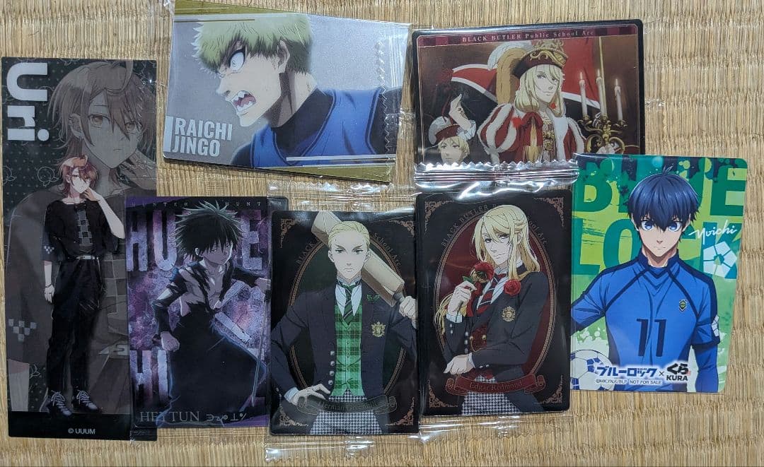 いんく　ふうはや　いんくえすと　　黒執事　からぴち　うり　ブルーロック