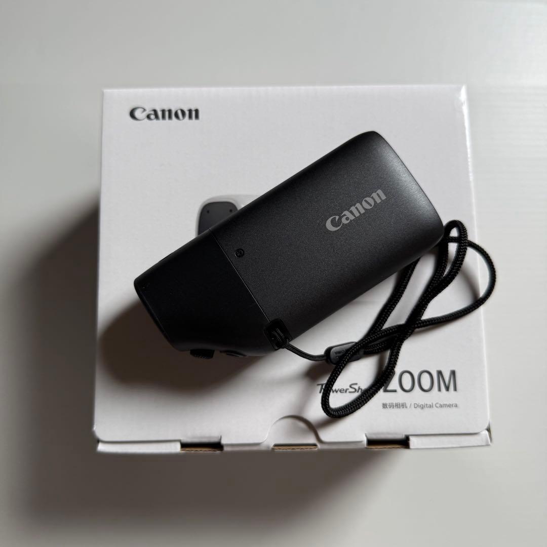 ビデオカメラ canon powershot zoom black edition