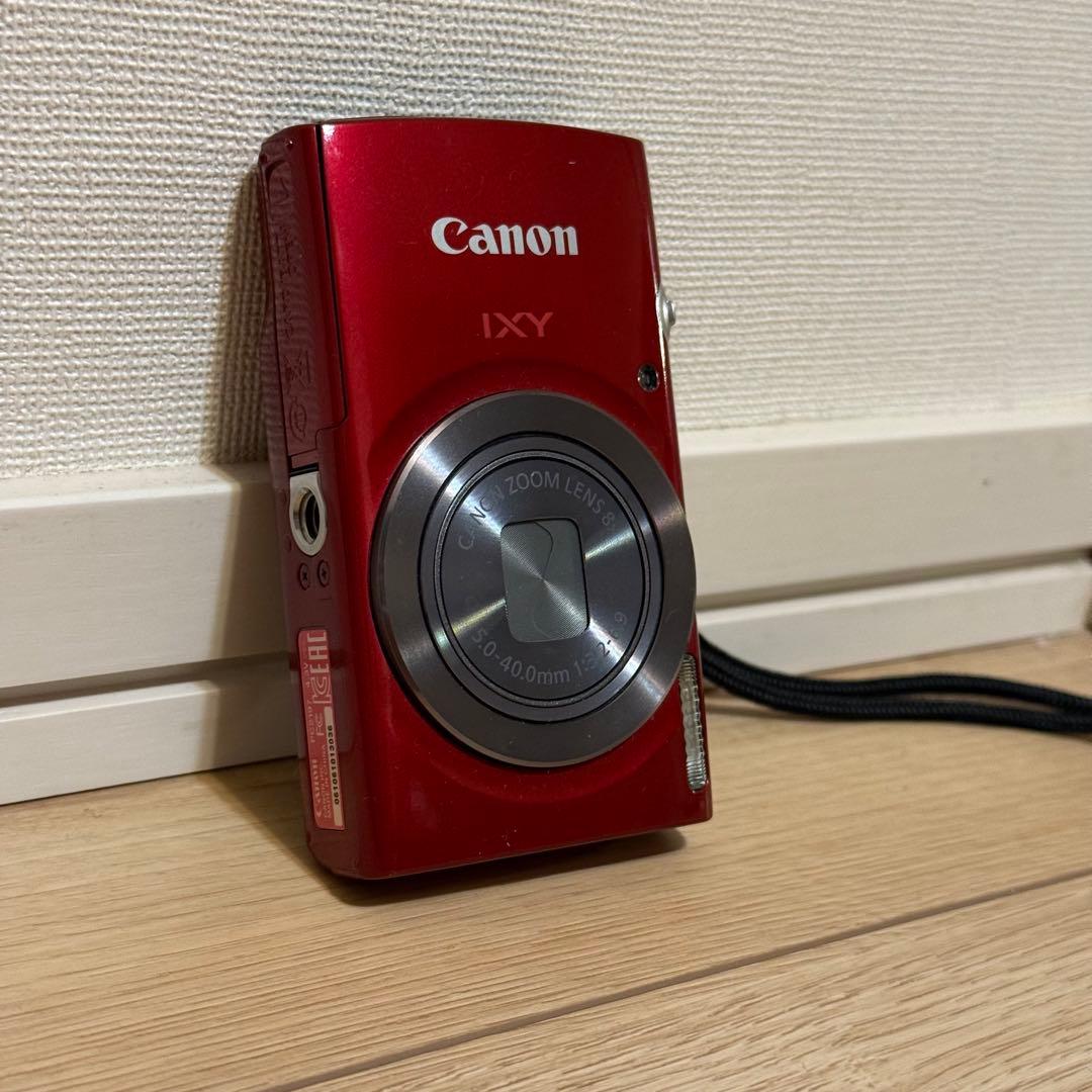 Canon キャノン IXY150 コンパクトデジタルカメラ レッド