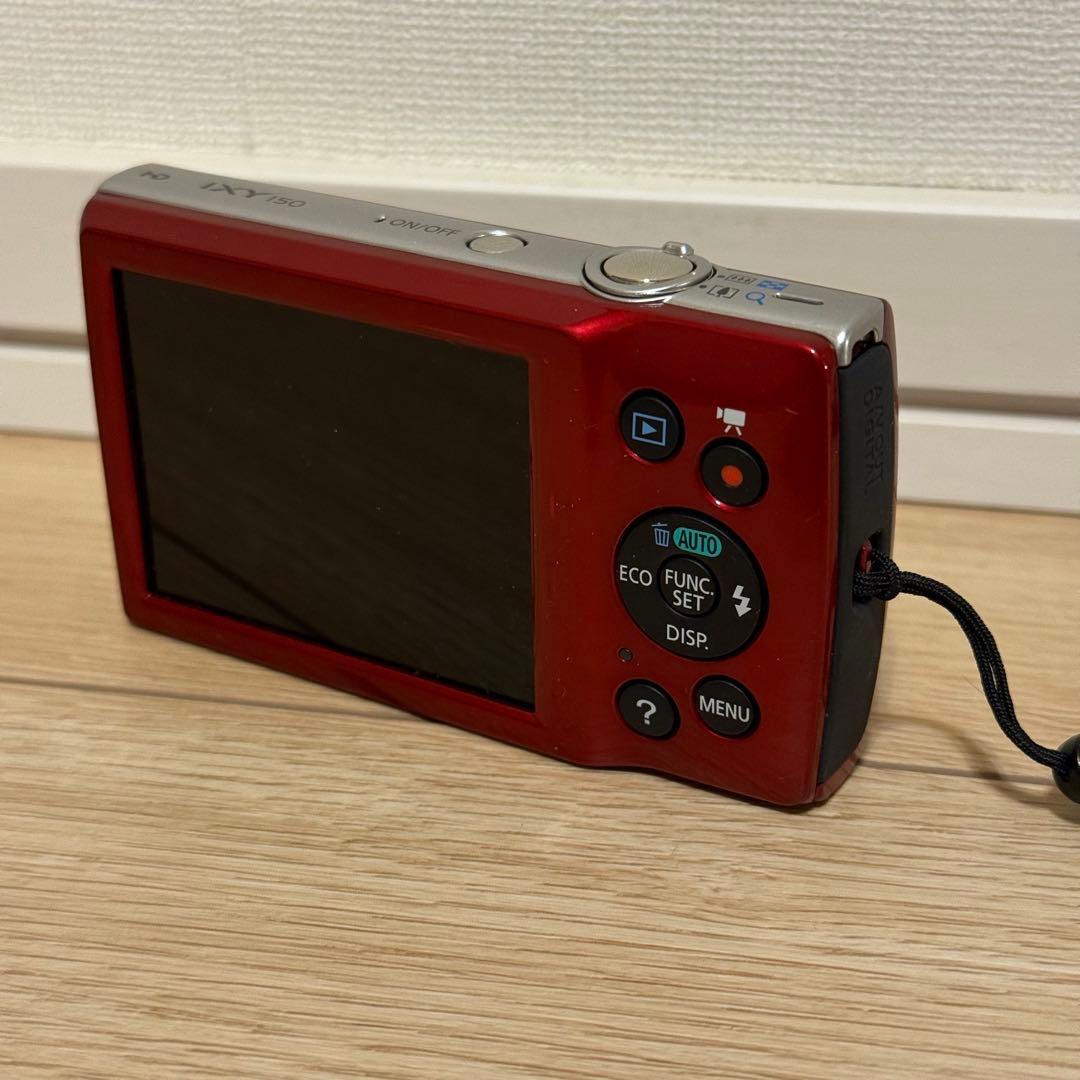Canon キャノン IXY150 コンパクトデジタルカメラ レッド
