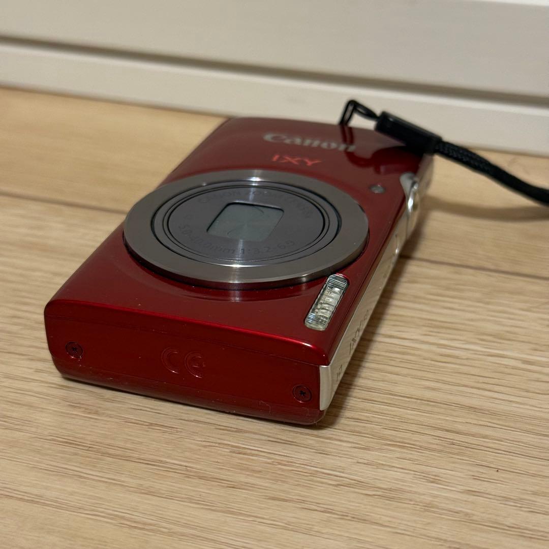 Canon キャノン IXY150 コンパクトデジタルカメラ レッド