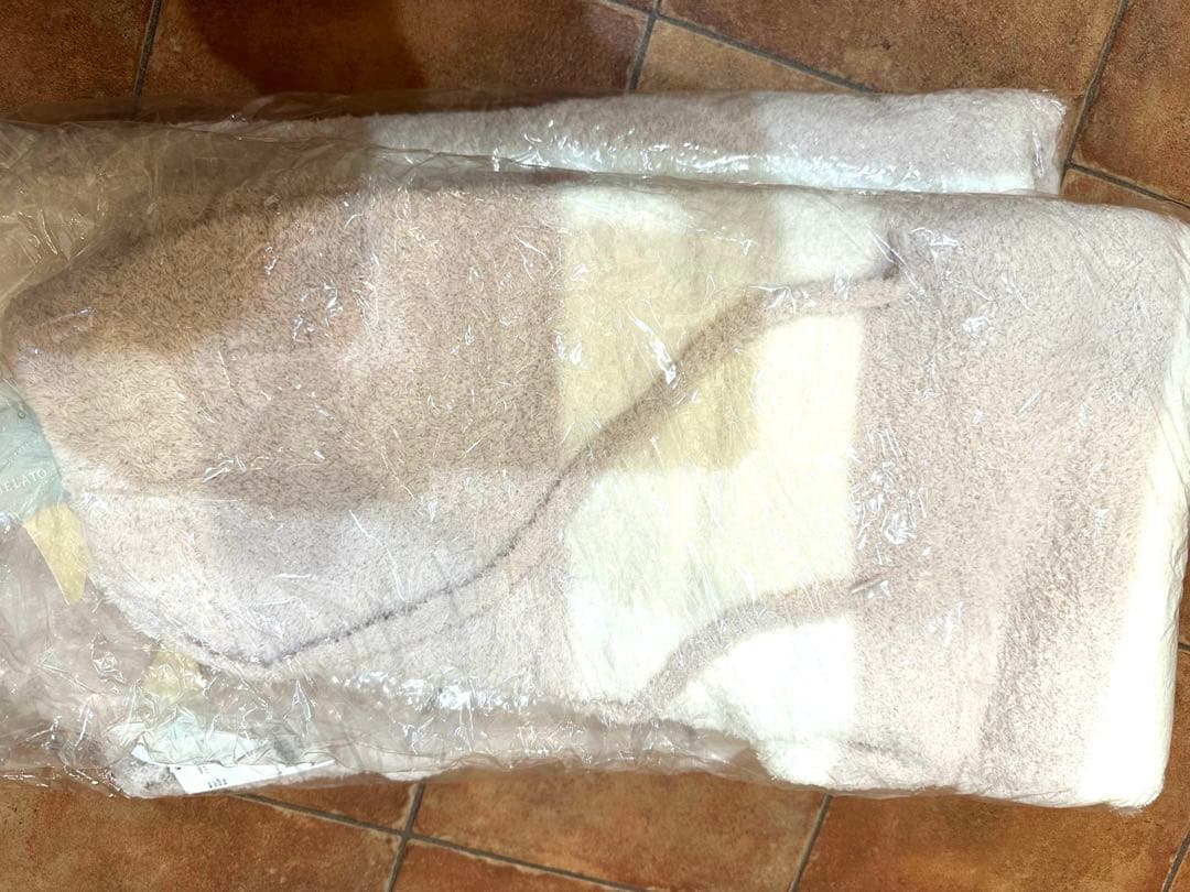 gelato pique パウダートリムボーダールームウェアセット ピンク