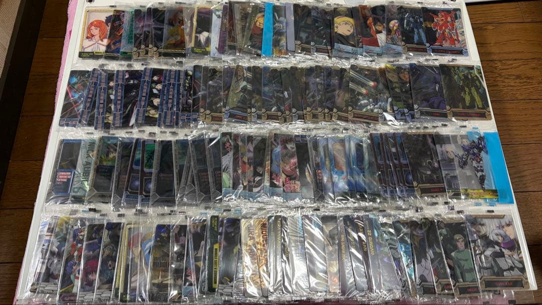 ガンダム ウエハースカード 未開封134枚セット 20年前前後？