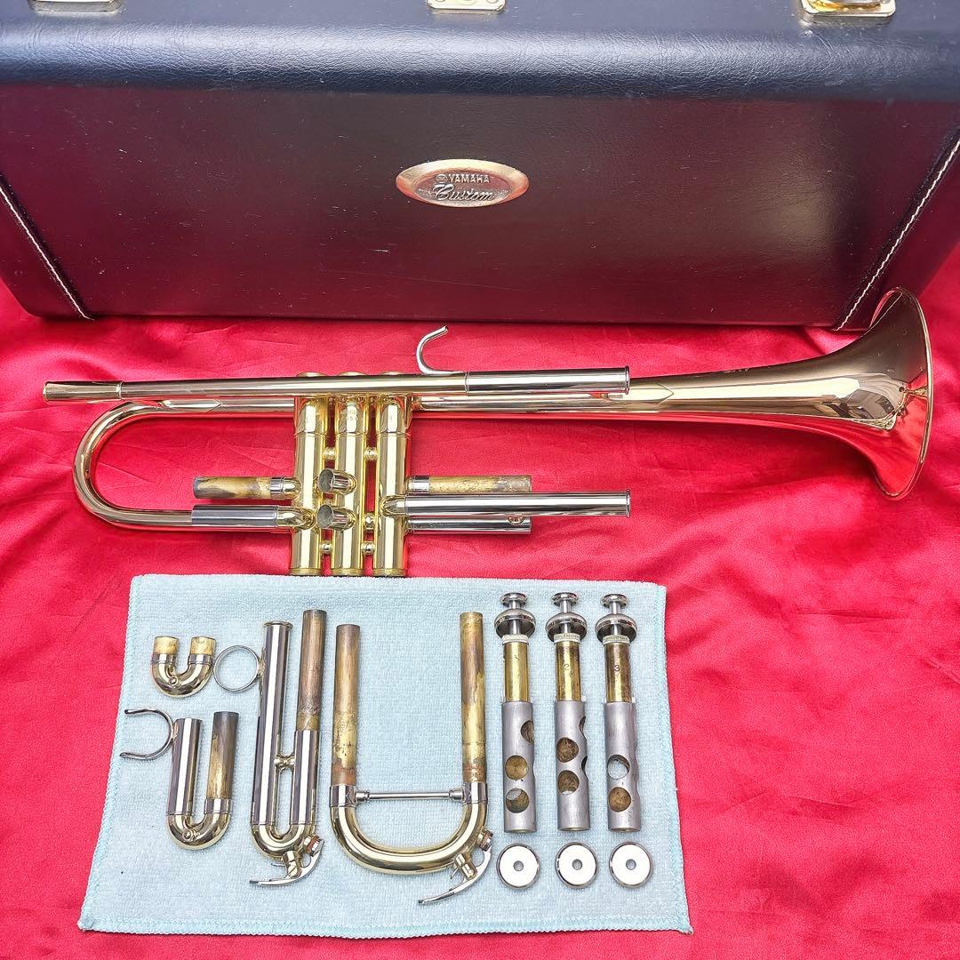 YAMAHA Custom YTR-850G トランペット マウスピース付き