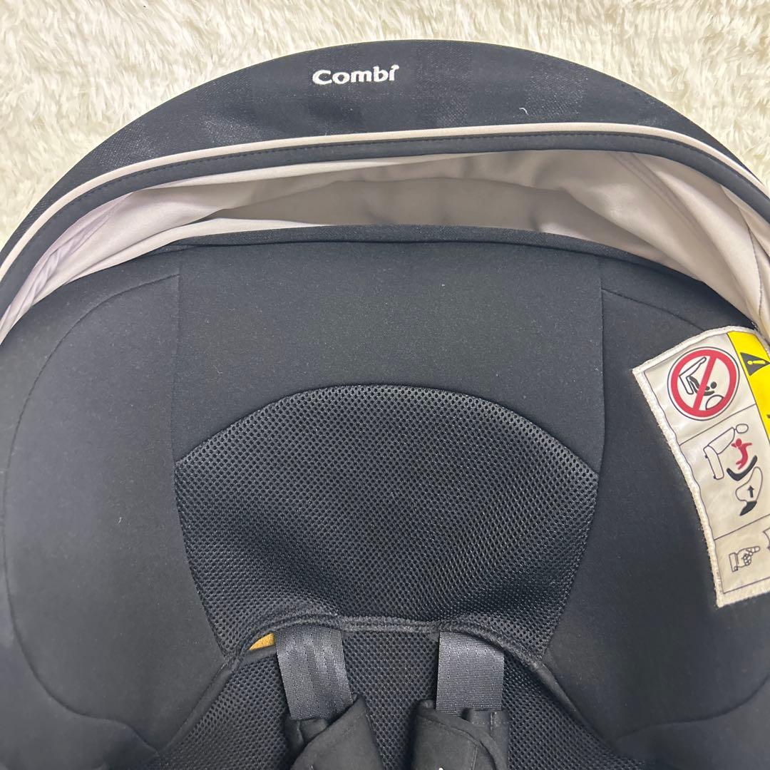 【美品】combi クルムーヴスマート isofix JJ-650 ブラック