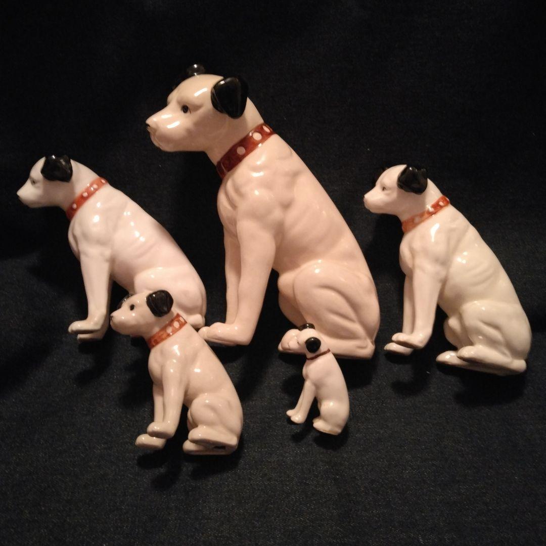 昭和レトロ　ビクター犬　セット　ビンテージ　置物　ステレオ