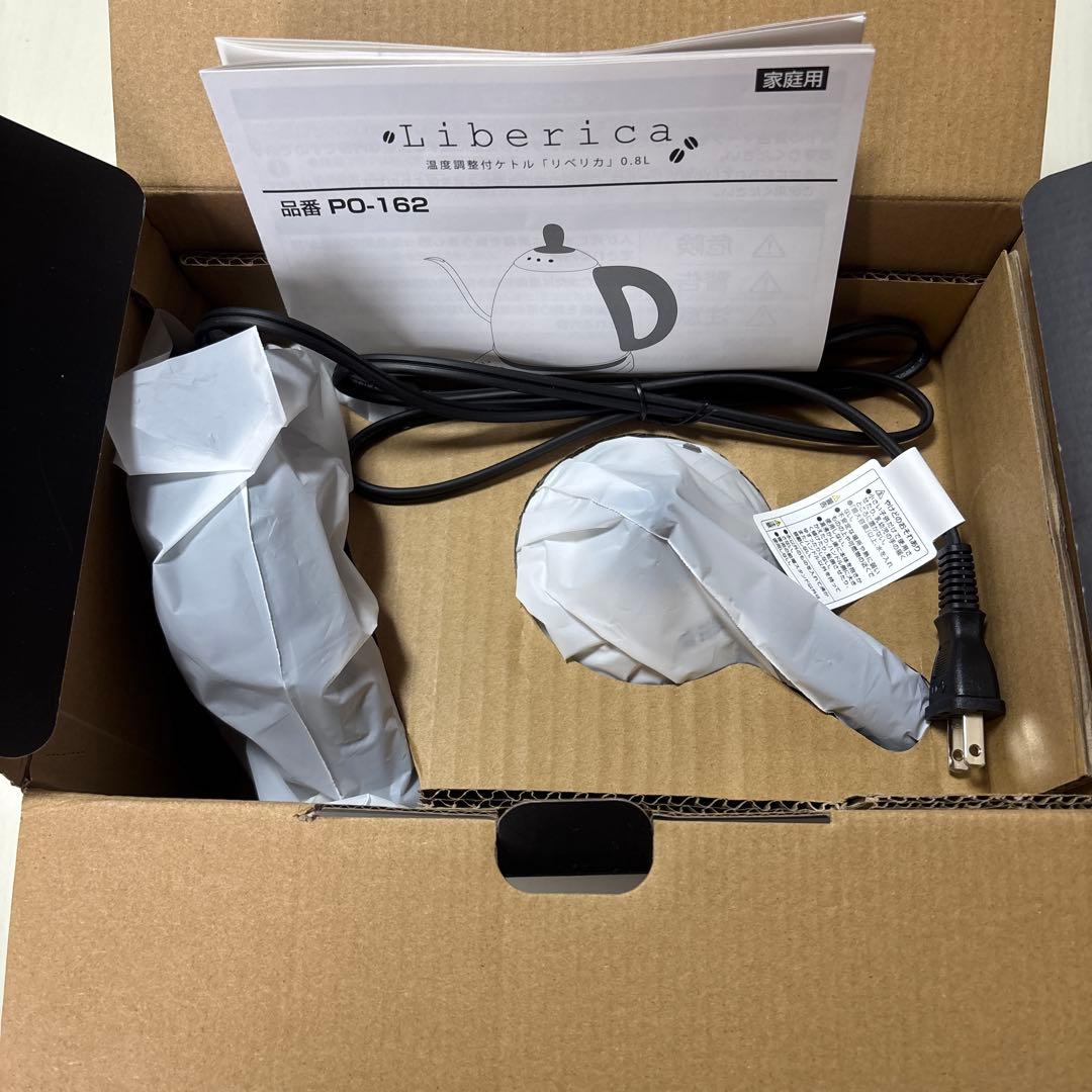 Liberica 電気ケトル 0.8L dretec PO-162