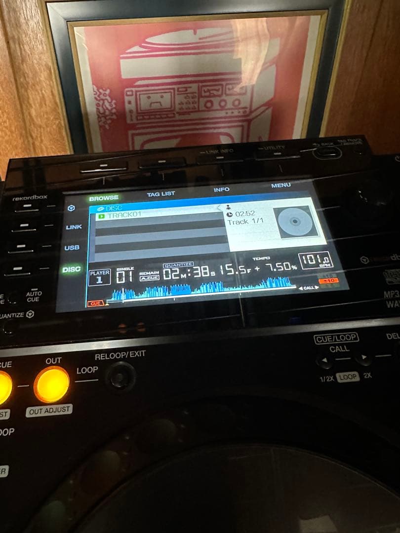良品 Pioneer CDJ-900NXS 新ロゴ