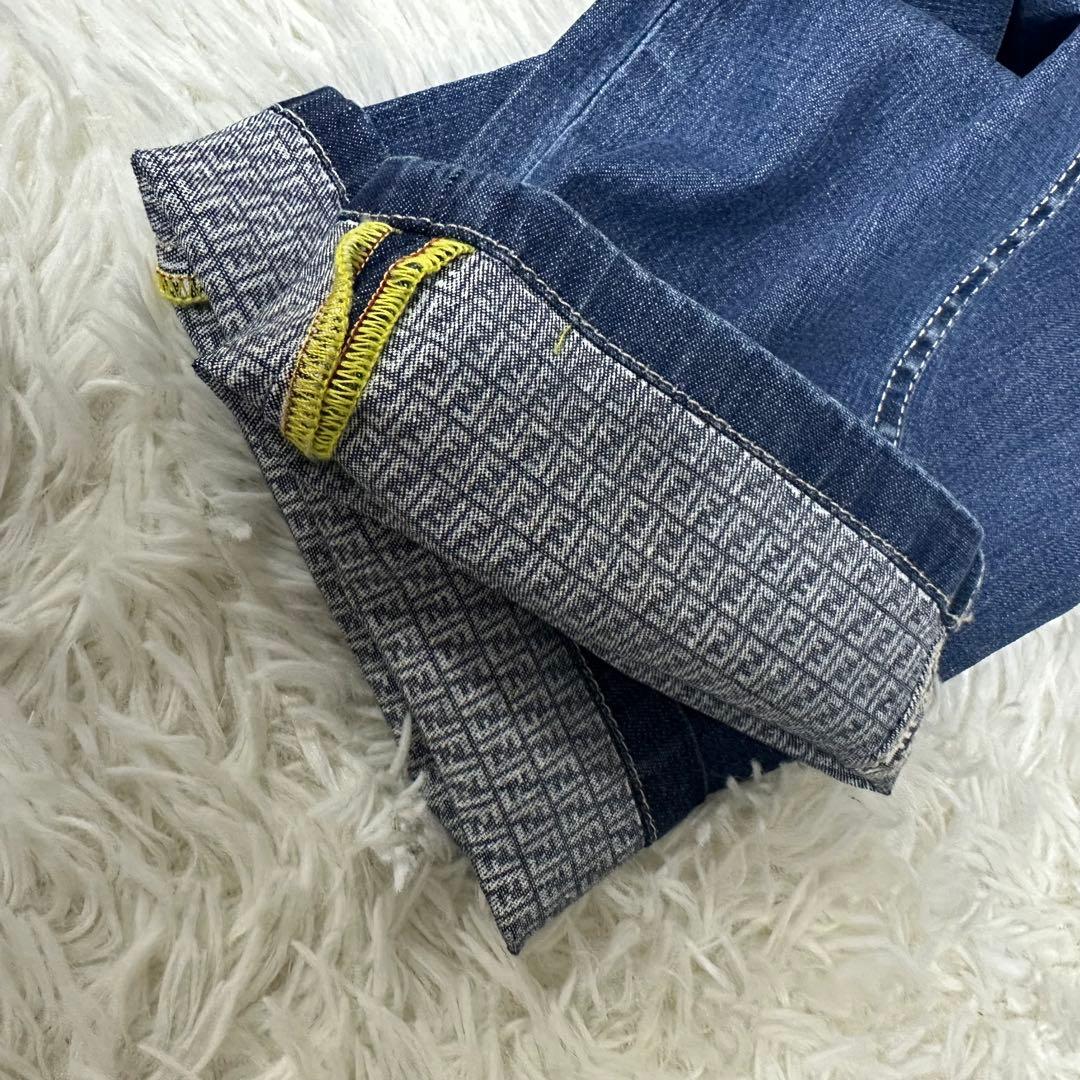 新品未使用 FENDI フェンディ ズッカ キッズ デニムパンツ 10A 150