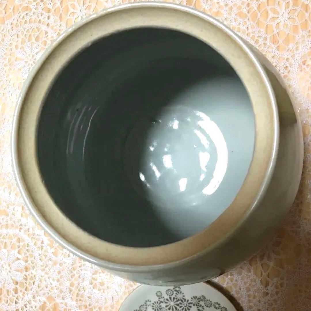 茶道具 水指 韓国人間国宝 申相浩　共箱　N152SMI