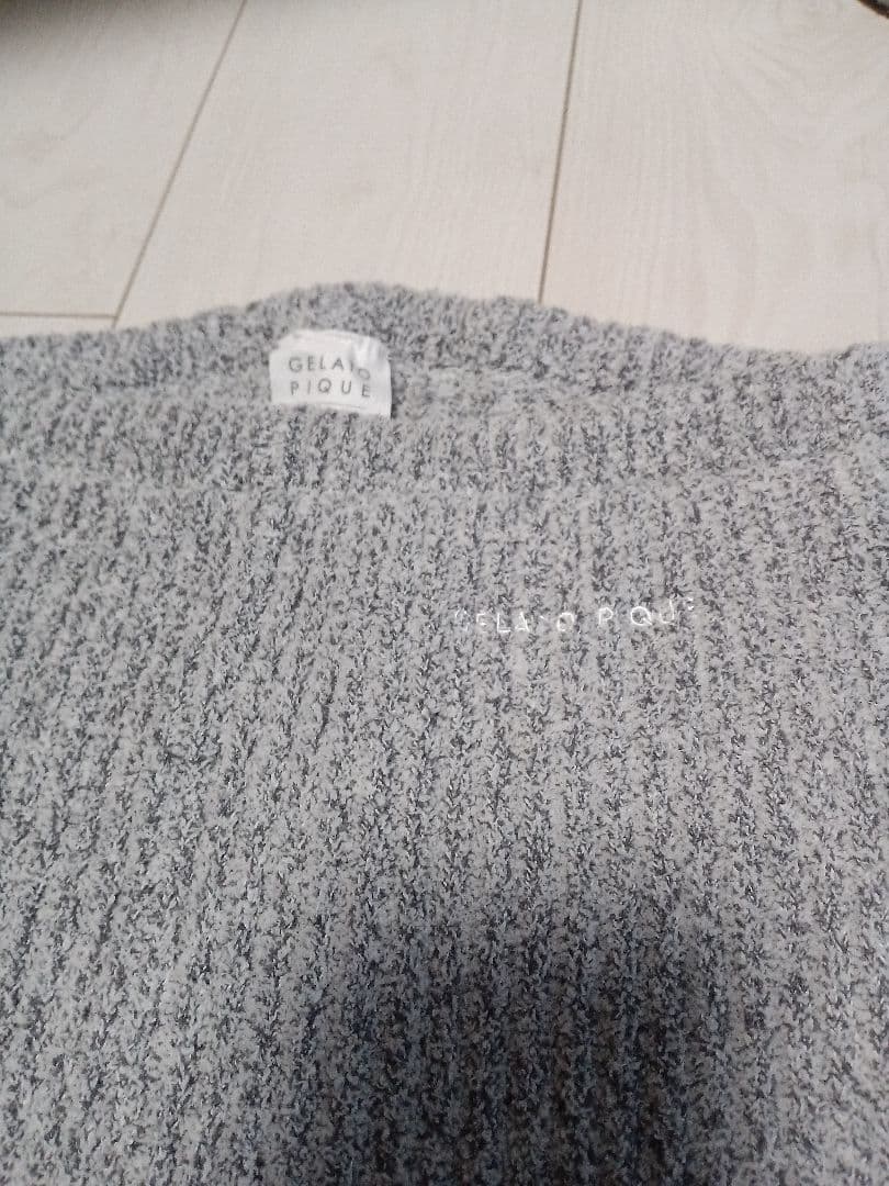 ジェラートピケ パウダーロゴジャガード 上下セット