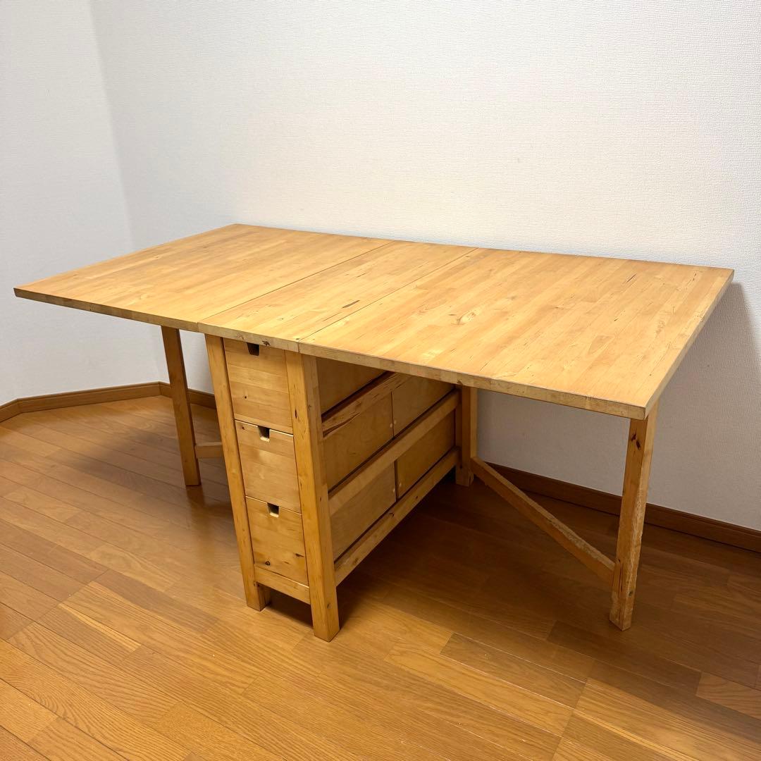 【訳あり】IKEA NORDEN ノールデン ダイニングテーブル