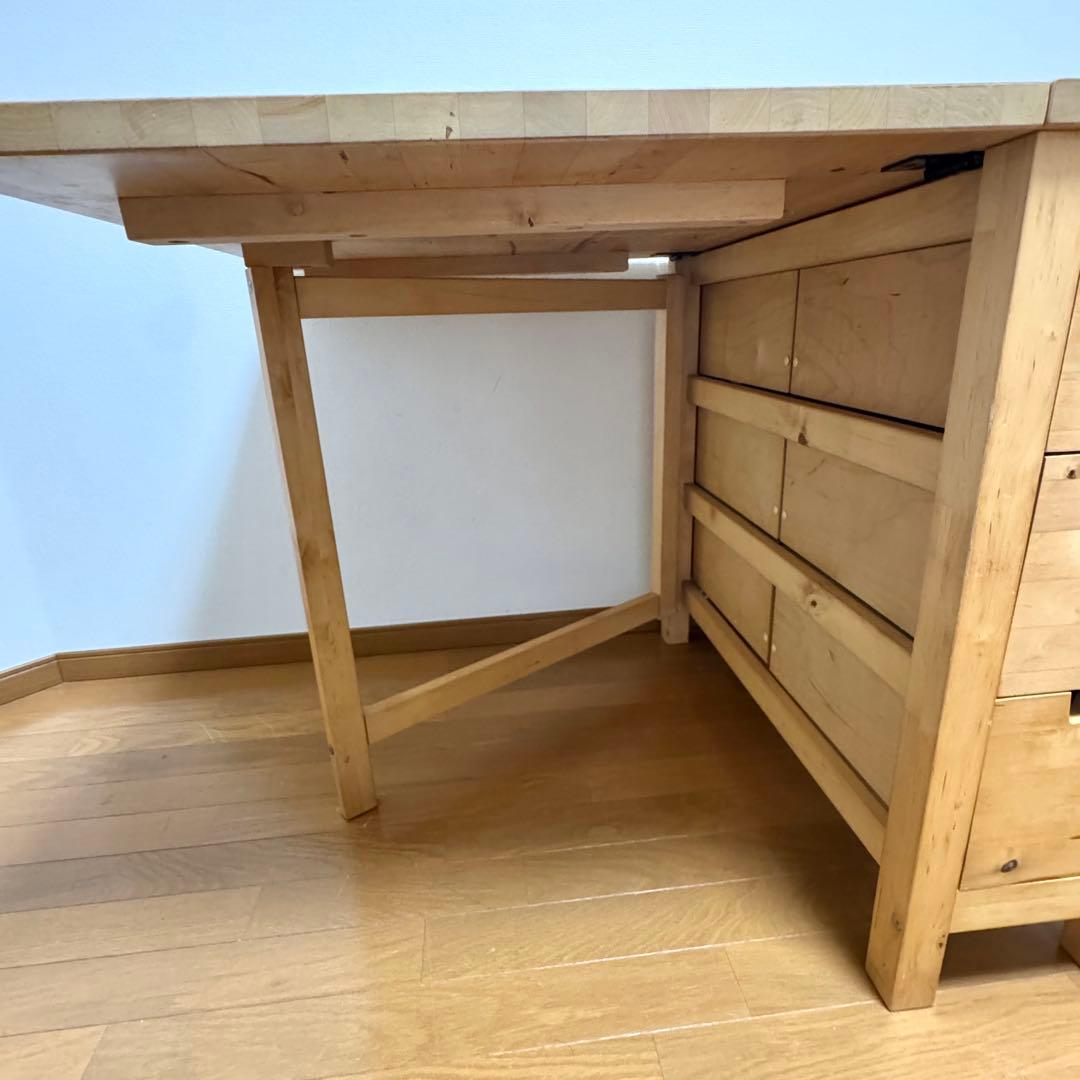 【訳あり】IKEA NORDEN ノールデン ダイニングテーブル