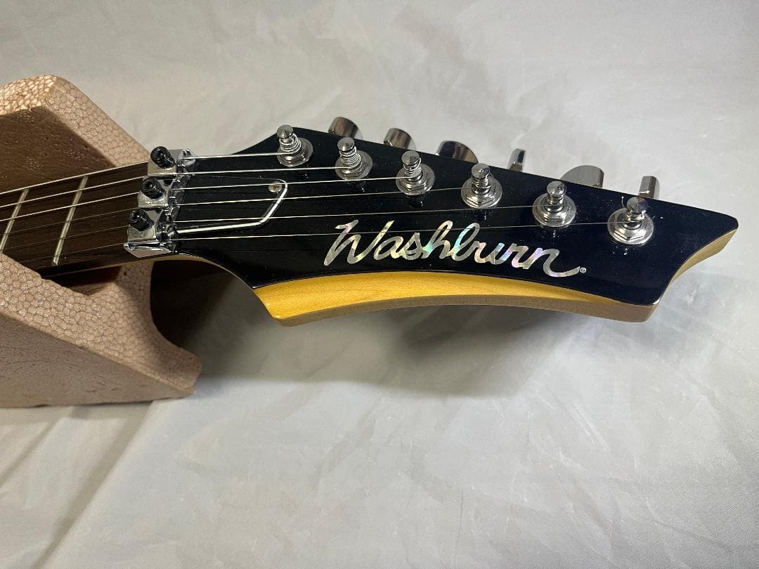 s*n様 Washburn RX25 虎目　シースルーブラック　Floyd Ro