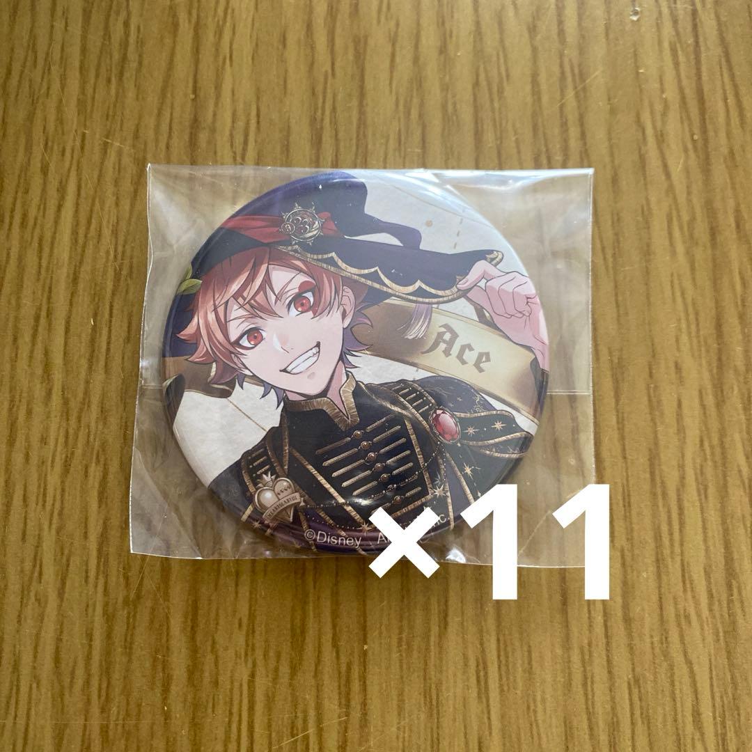 ツイステ エース・トラッポラ ブルームバースデー 缶バッジ 11個