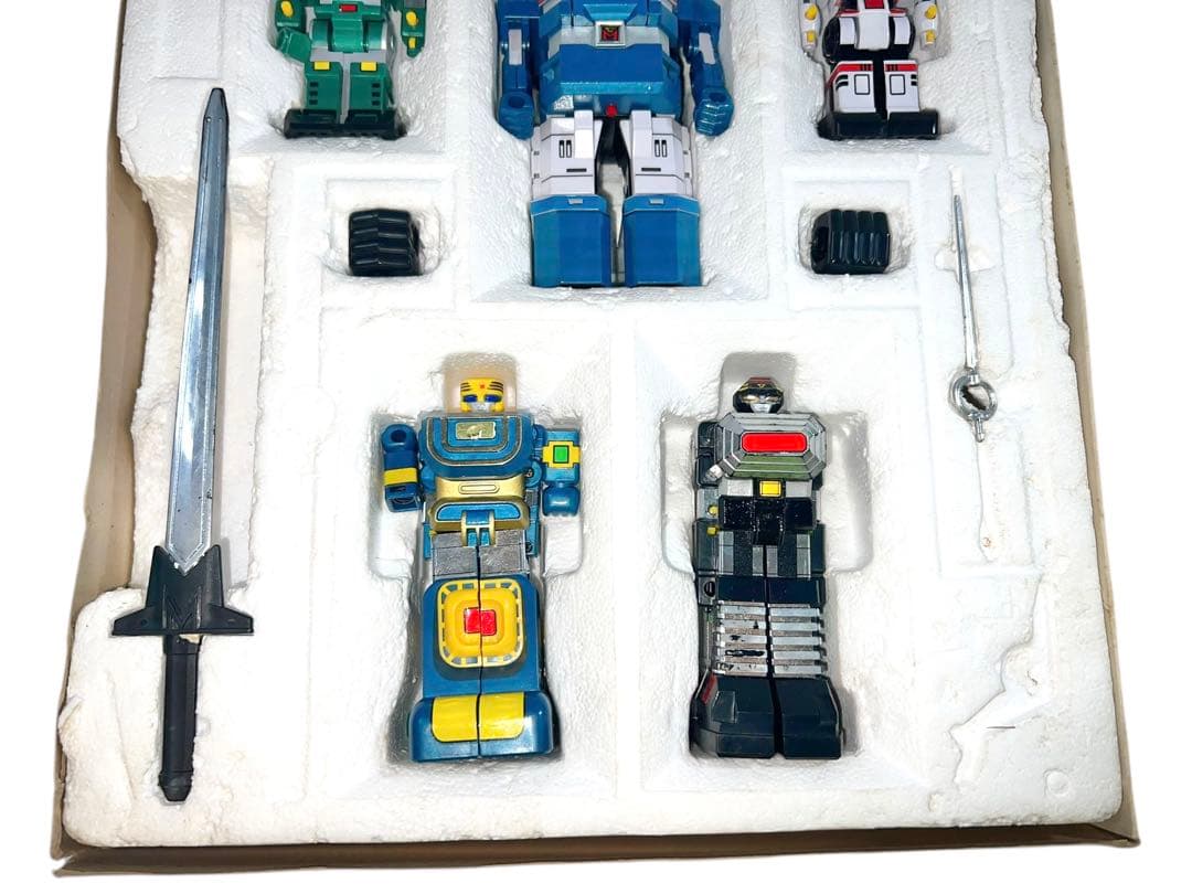 DX超合金 六神合体 ゴッドマーズ ポピー 世界の超合金 当時物