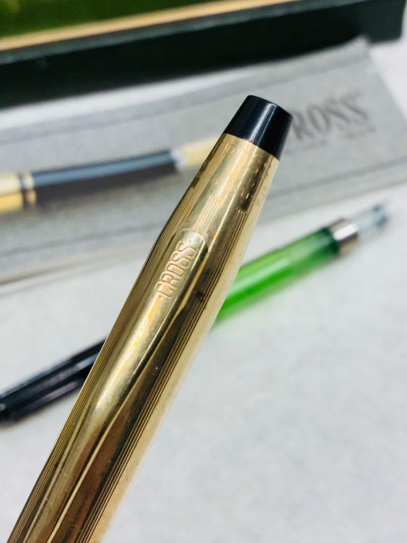 USA 70年代 CROSS クロス 10金張り ペン先585 14K 万年筆