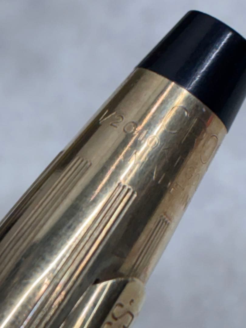 USA 70年代 CROSS クロス 10金張り ペン先585 14K 万年筆