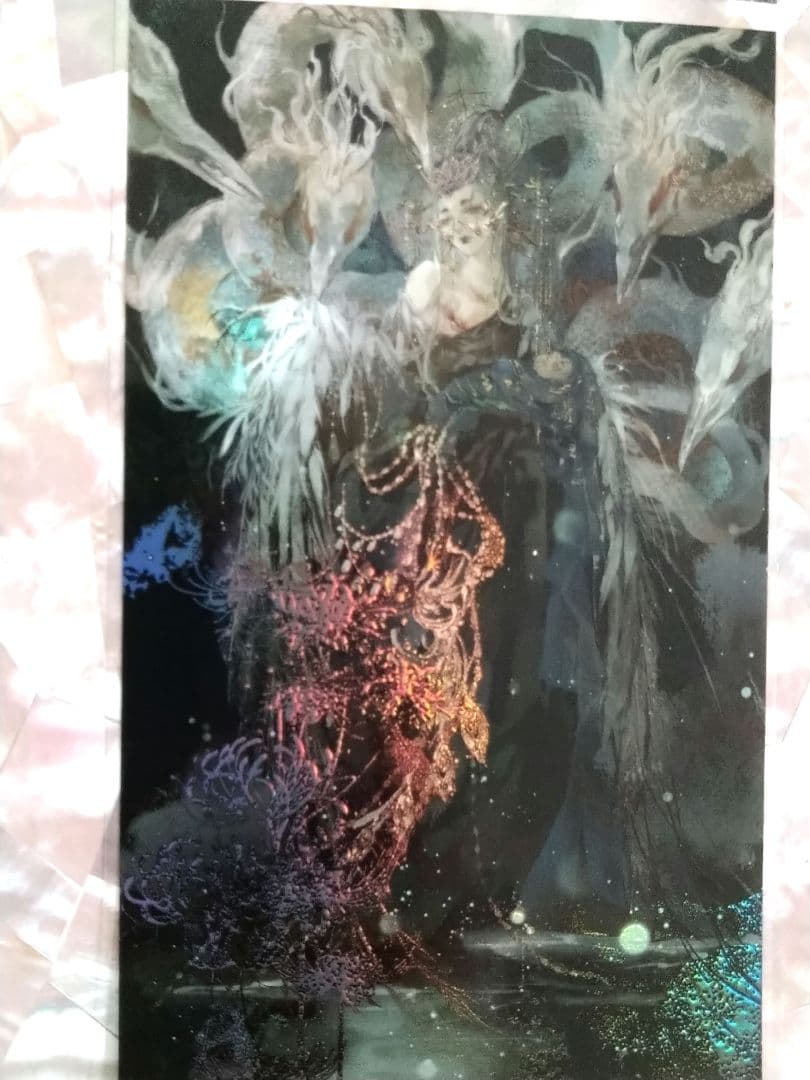 J417＃山海经系列(霓虹光)玉玉卿切り売り海外人物マステ