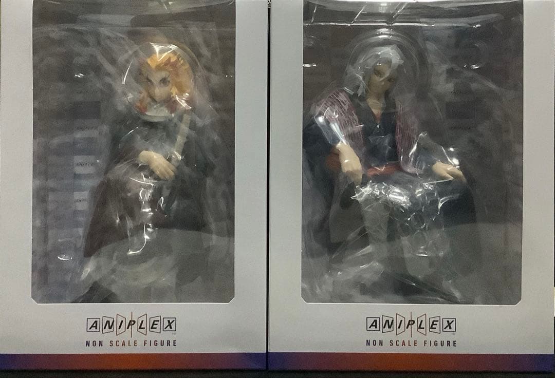 アニプレックス 鬼滅の刃 煉獄杏寿郎　宇髄天元　ノンスケールフィギュア　AGF