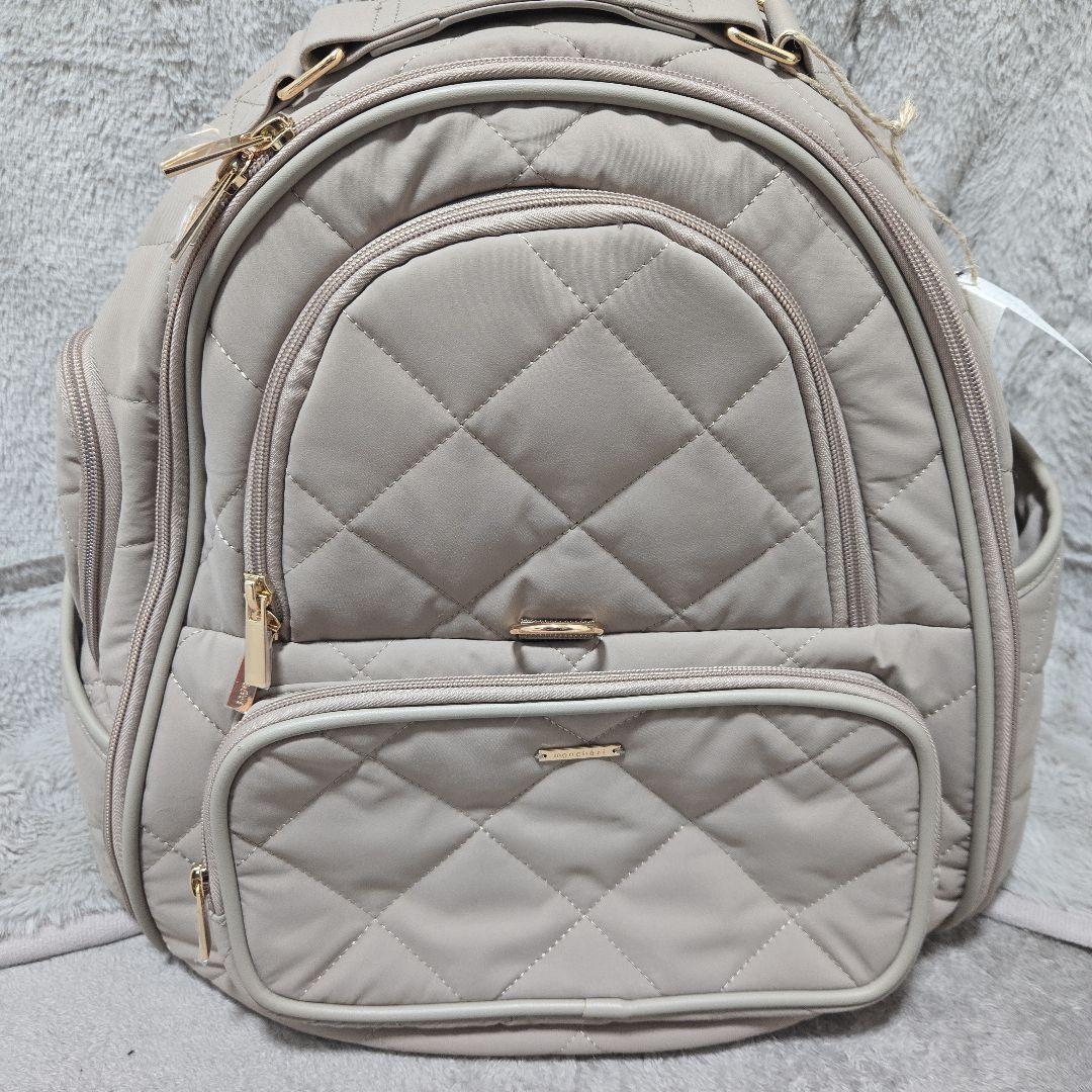 moncheri撥水ドームキルティングリュック