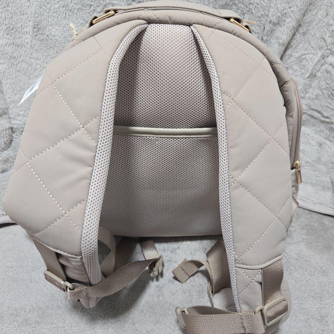 moncheri撥水ドームキルティングリュック