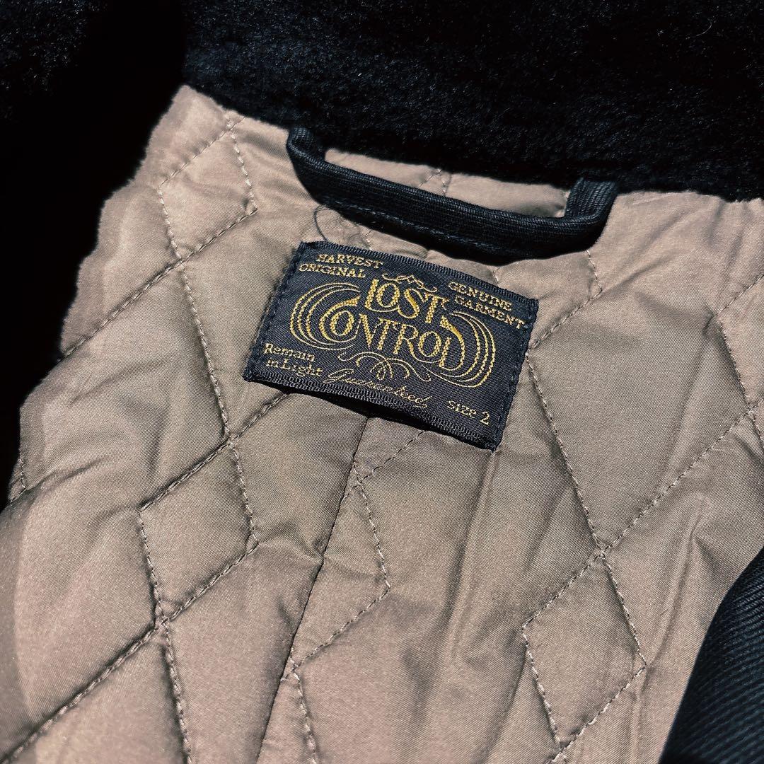 た*ら様 【雰囲気抜群】LOST CONTROL 中綿 ファー襟 キルティング