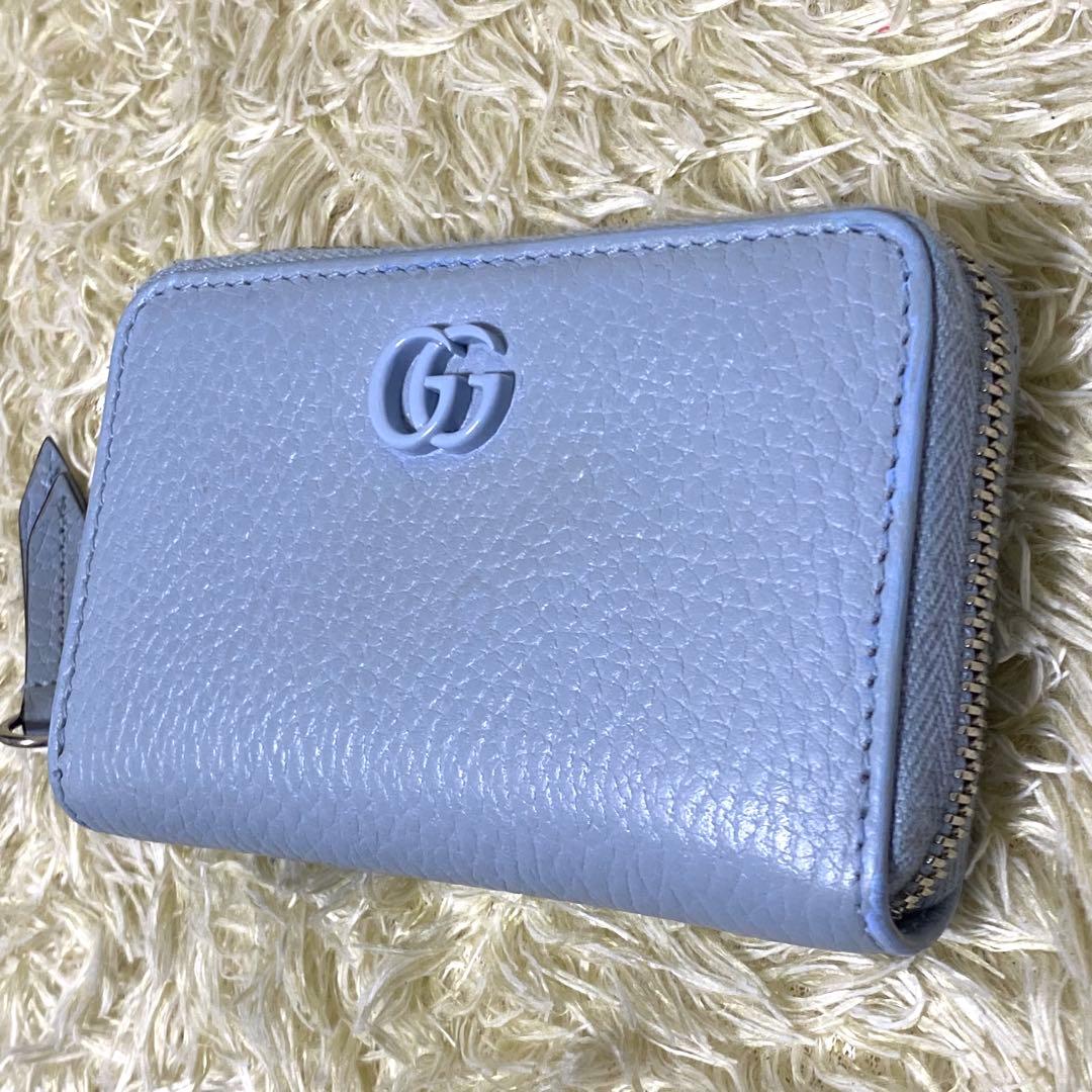 現行品✨ GUCCI グッチ GGマーモント ジップアラウンド カードケース