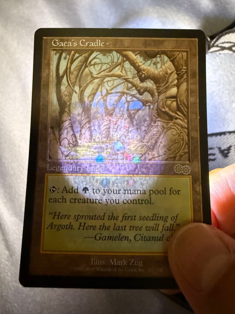 匿名配送 MTG ガイアの揺籃の地 1枚 英語版