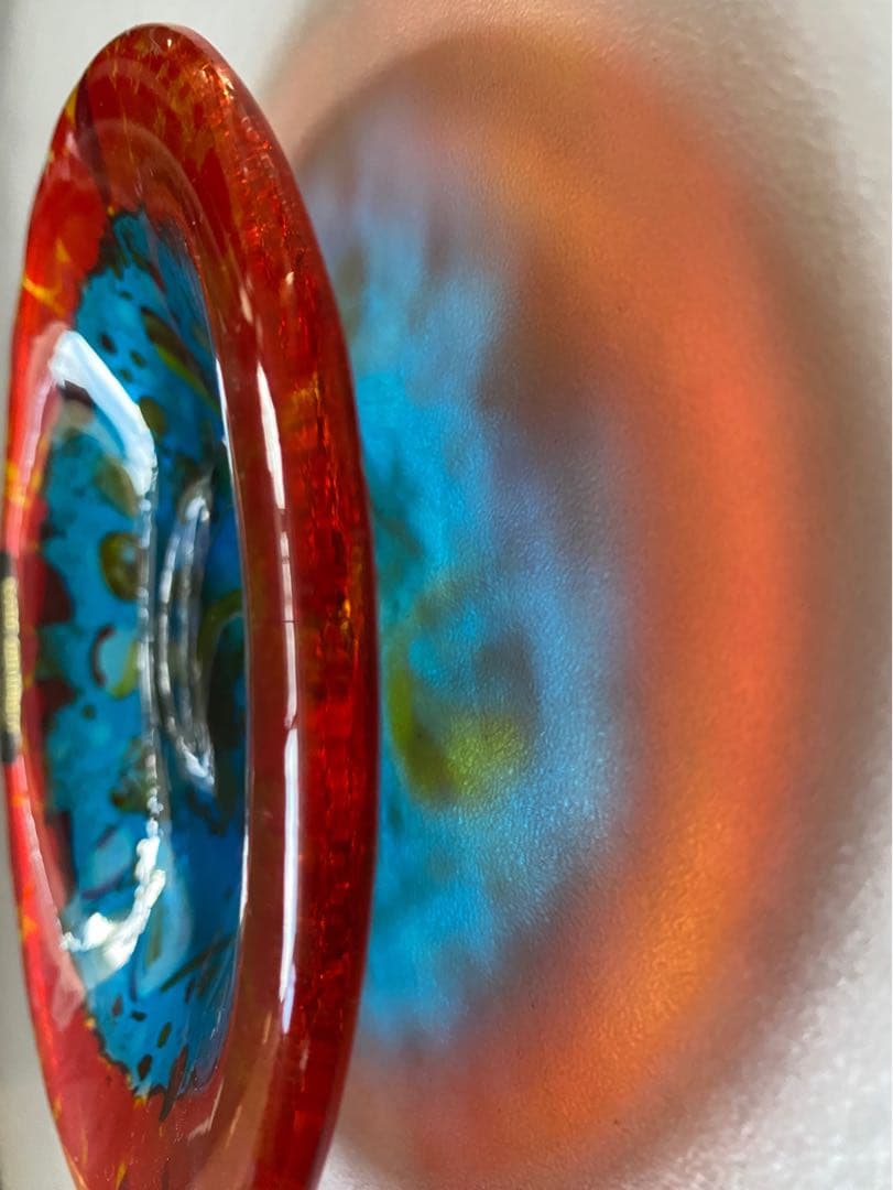 オーストラリア アンティーク ビンテージ 器 ガラス クリア 地球 太陽 新品