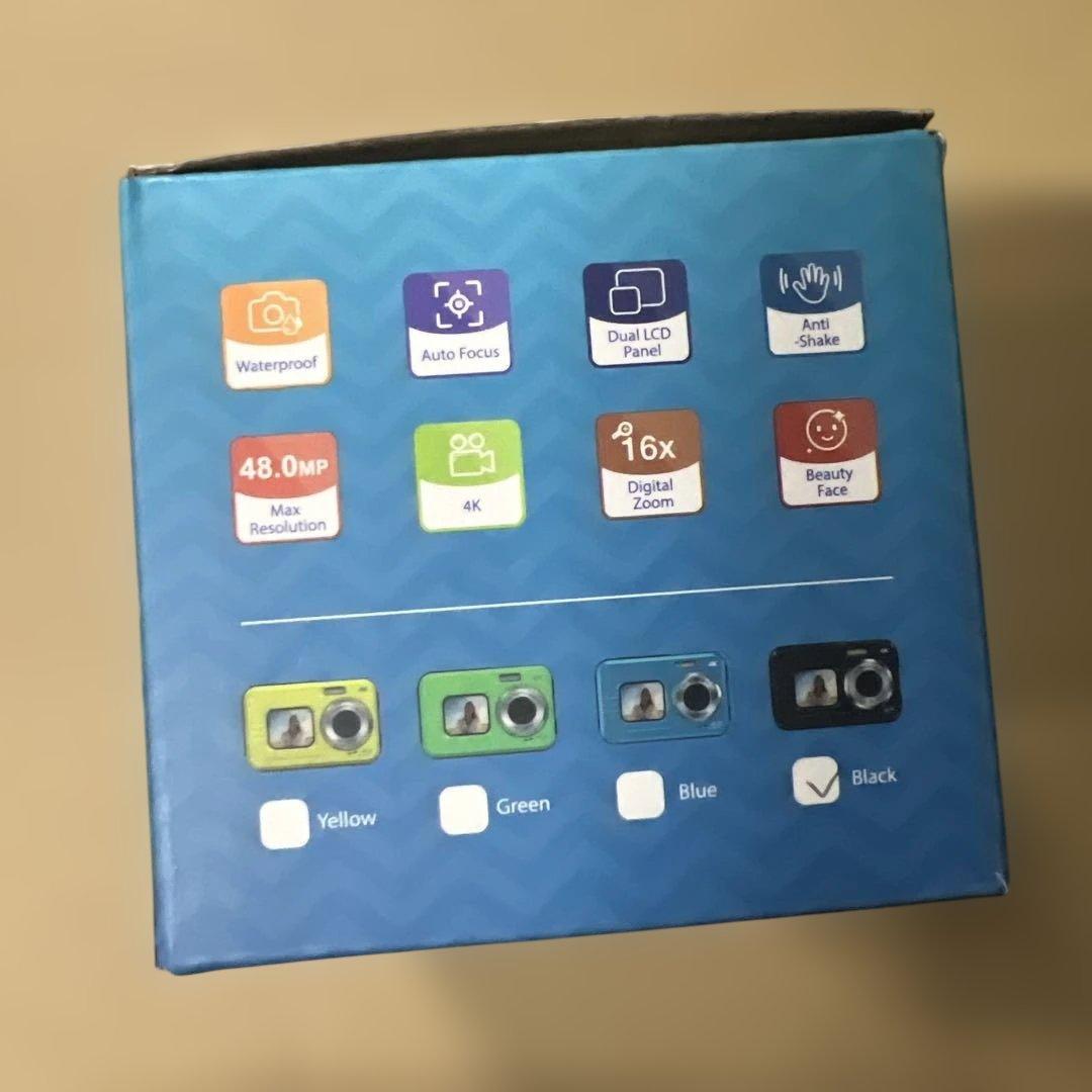 Lecran 防水デジカメ 4800万画素 IP68