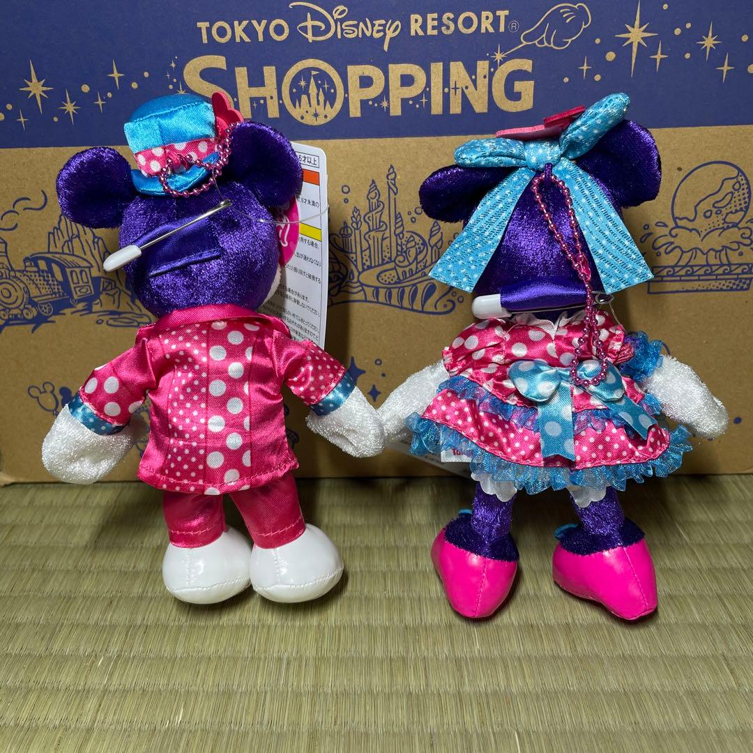 ミニーファンダーランド ミッキー ミニー ぬいぐるみバッジ ファンキャップ