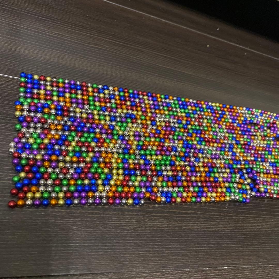 マグネットボール 5mm 約994個 立体パズル 強力磁石 脳開発パズル