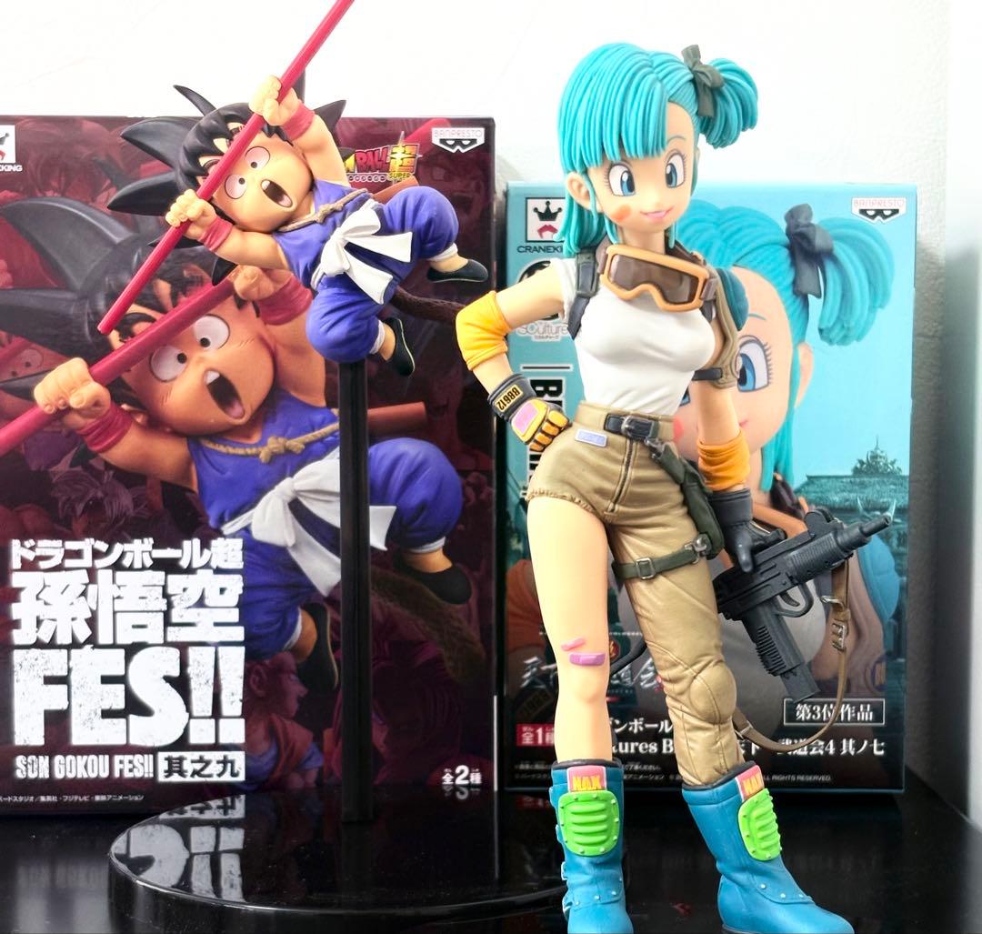 ドラゴンボール 造形天下一武道会 悟空fes ブルマ 孫悟空 フィギュア 中澤